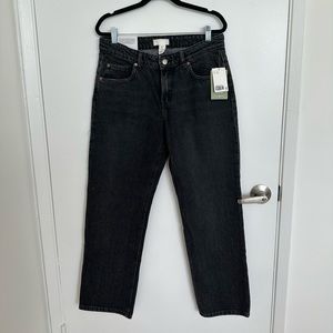 H&M Lowrise Straight Baggy Jeans